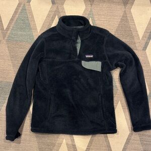 Patagonia Dark Blue Navy Fleece Pullover